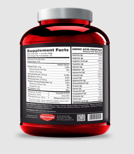 Pro-Esthatic Nutrition Whey Protein