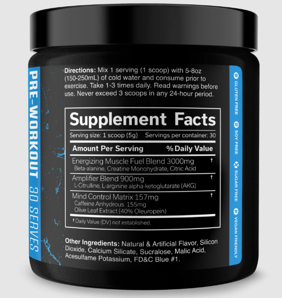 JNX Sports The Curse Pre Workout 50 servings