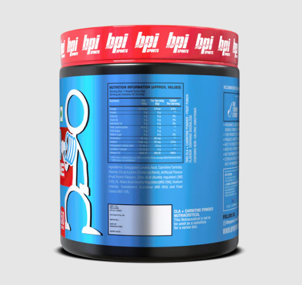 BPI CLA+ Carnitine - 300 Gms - 50 servings