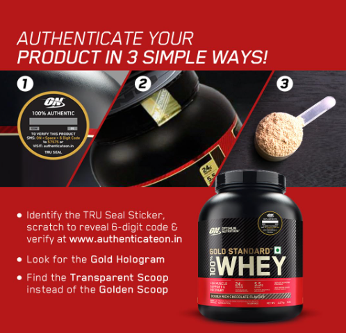 Gold Standard 100% Whey Protein Powder | Double Rich Chocolate