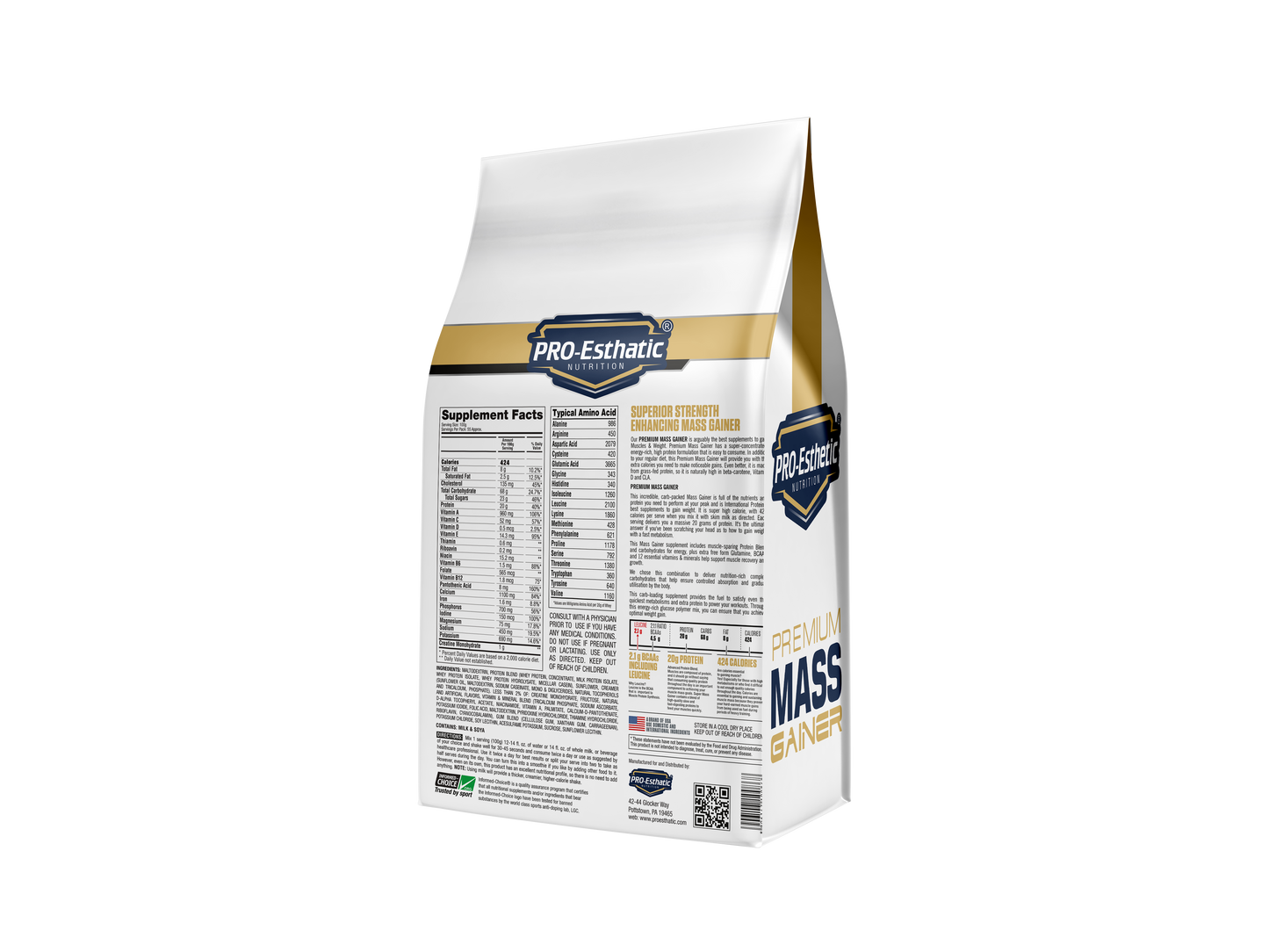 Pro-Esthatic Premium Mass Gainer