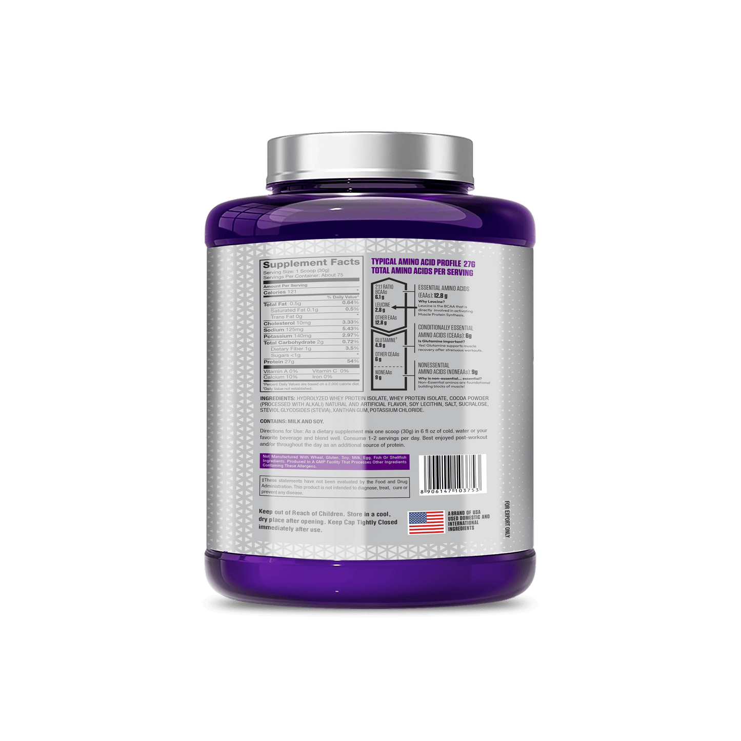 Pro-Esthatic Isolate Whey Protein – 27g Protein | Platinum Series