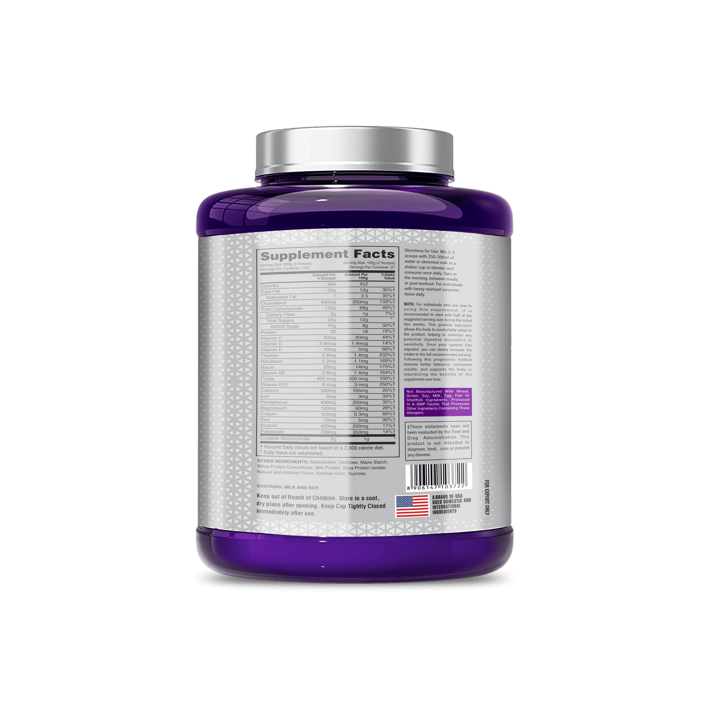 Pro-Esthatic Weight Gainer | Platinum series