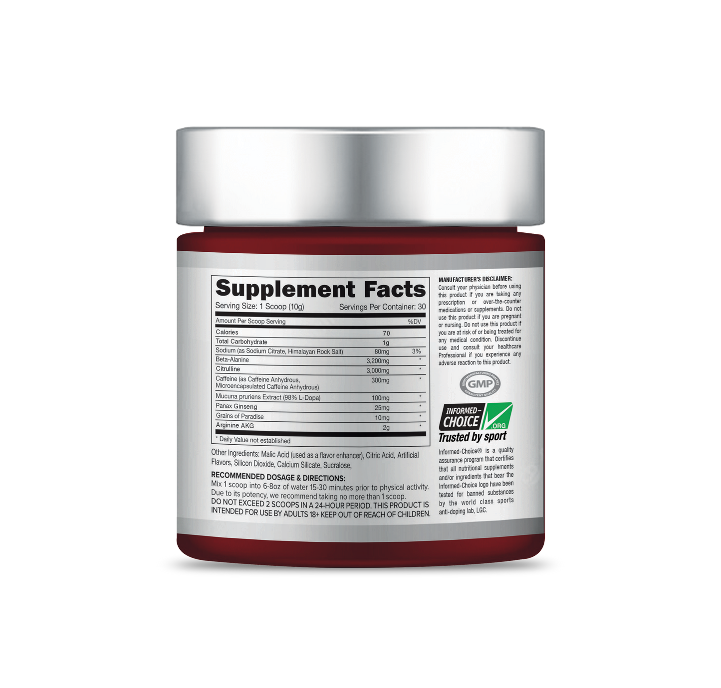 Pro-Esthatic Psycho Pre workout