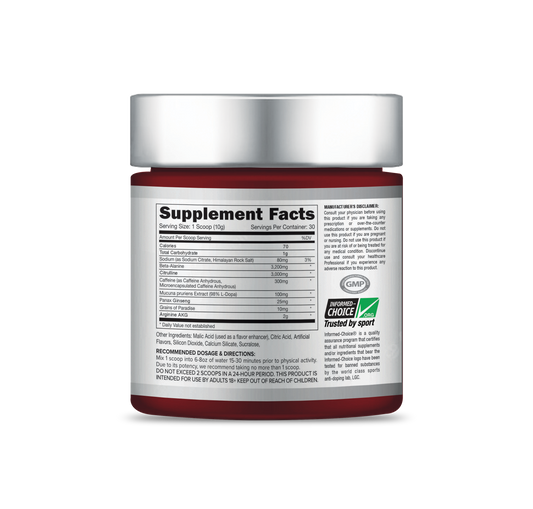 Pro-Esthatic Psycho Pre workout